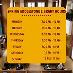 Library Hours and Access