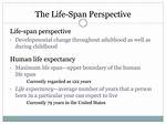 Lifespan Perspective