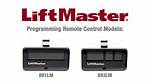 Liftmaster Program Remote