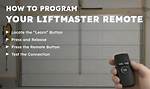 Liftmaster Remote Programming