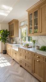 Light Brown Cabinets