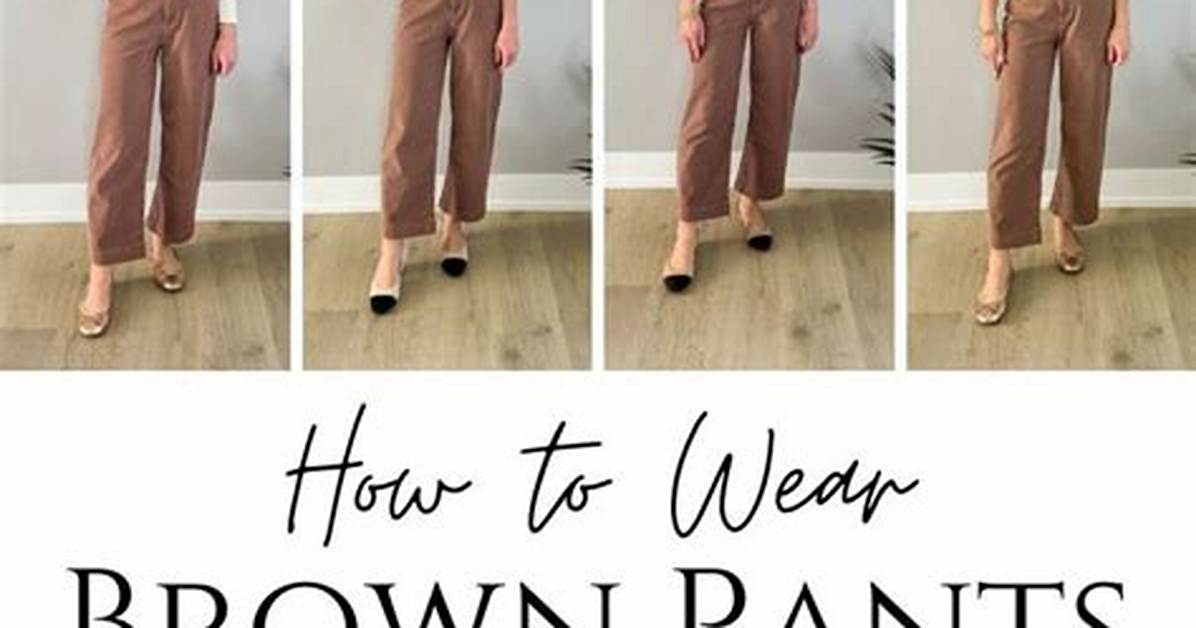 Light Brown Pants