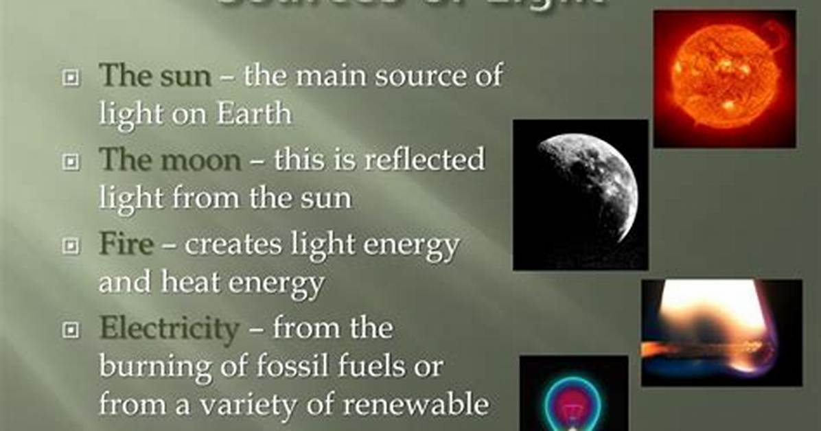 Light Source for the Earth