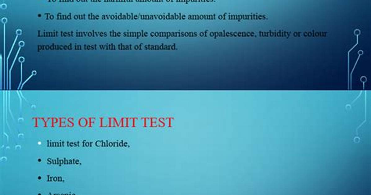 Limit Test