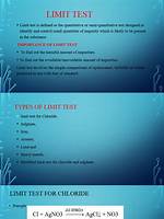 Limit Test