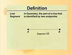 Line Segment Definition Geometry