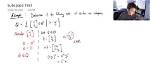 Linear Algebra Subspace Test