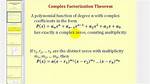 Linear Factorization of Complex Polynomials