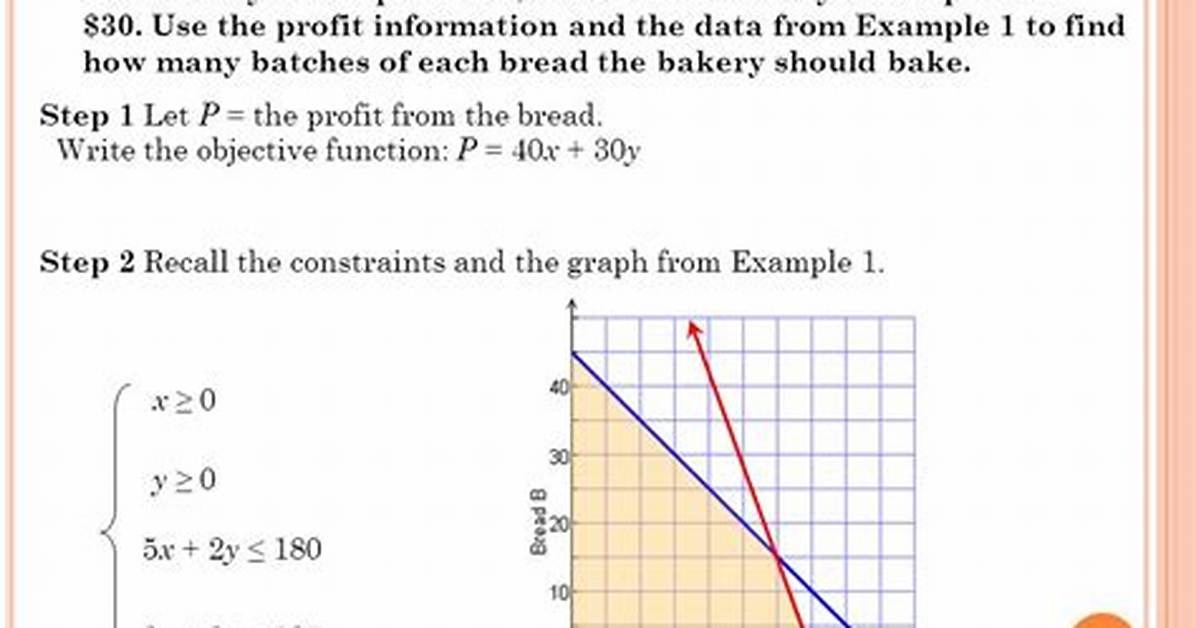 Linear Programming Word Problem with 3 Variables