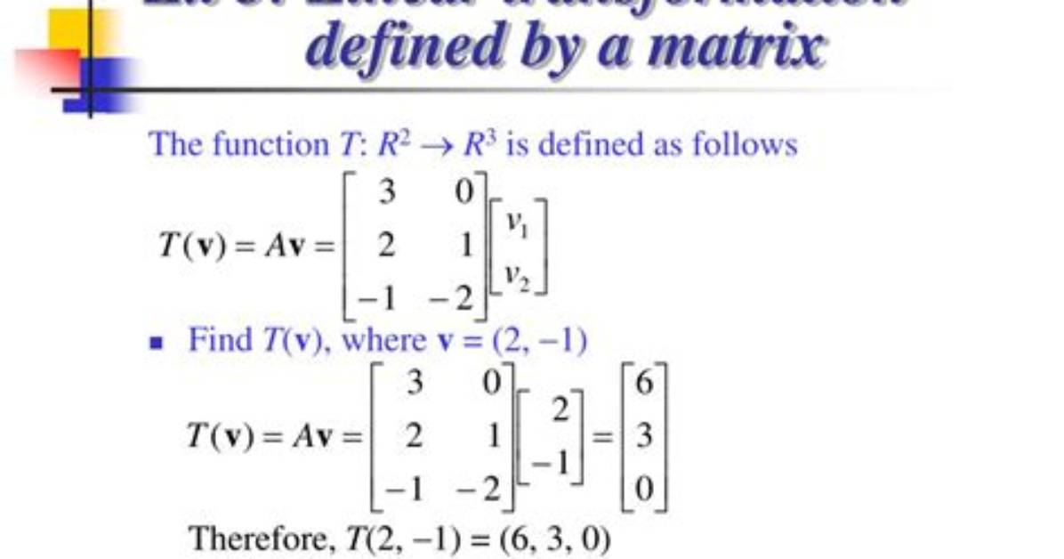 Linear Transformations and Polynomials