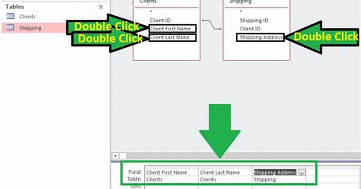 Link Table to Another Table