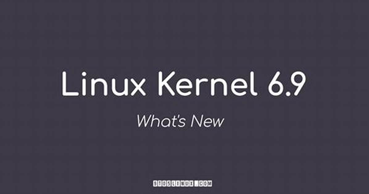 Linux 5.9 Kernel Schedule