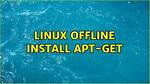 Linux Offline Install Apt-Get