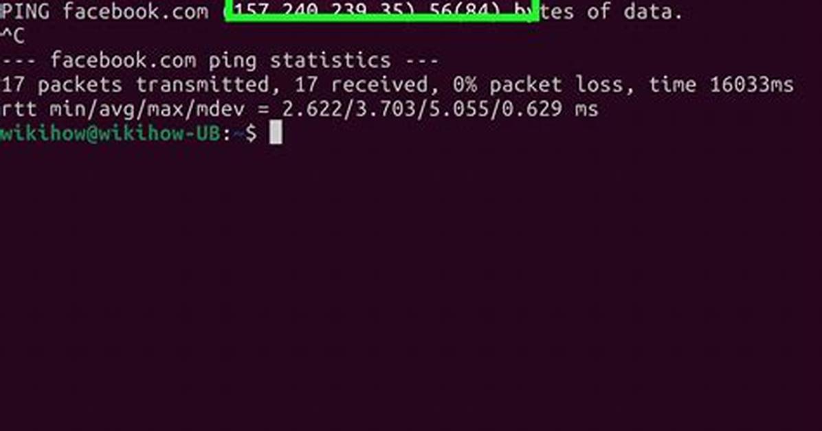 Linux to Windows Ping