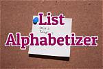 List Alphabetizer