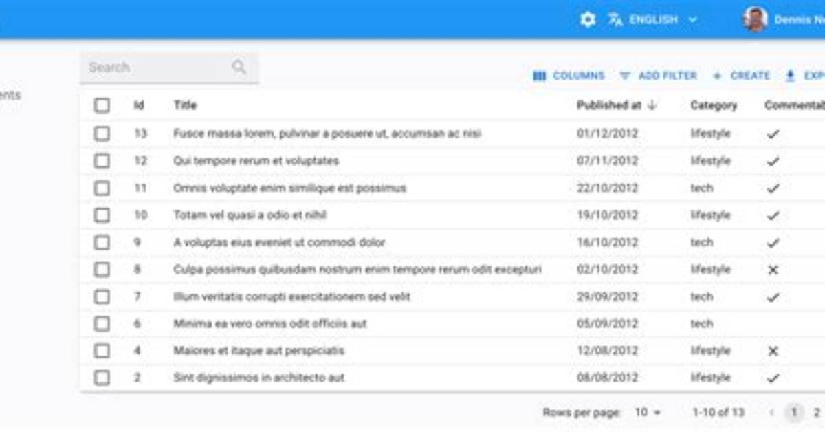 List Component