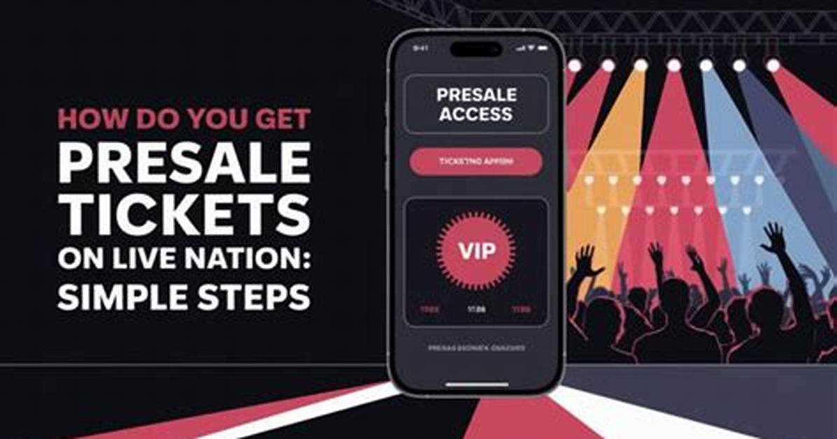 Live Nation Presale Code