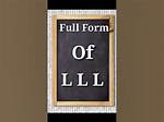 Lll Full Form