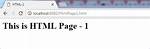 Loading Basic Html in Node. Js