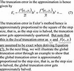 Local Truncation Error of Implicit Euler