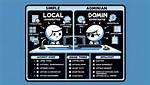 Local User Vs. Domain User? What Is the Right Way Here?
