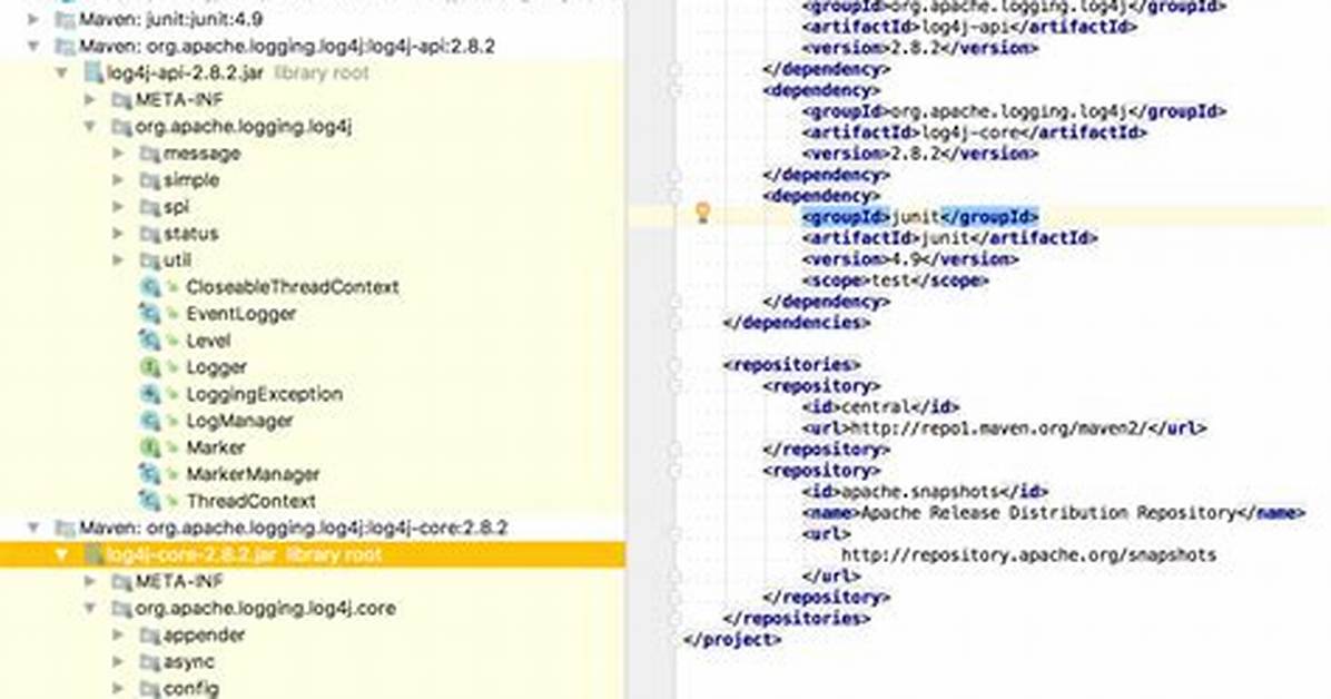 Log4J2 Java Unable to Import Org. Apache. Logging. Log4J. Core