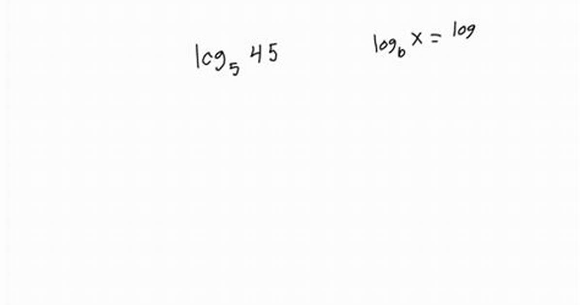 Log9(85)