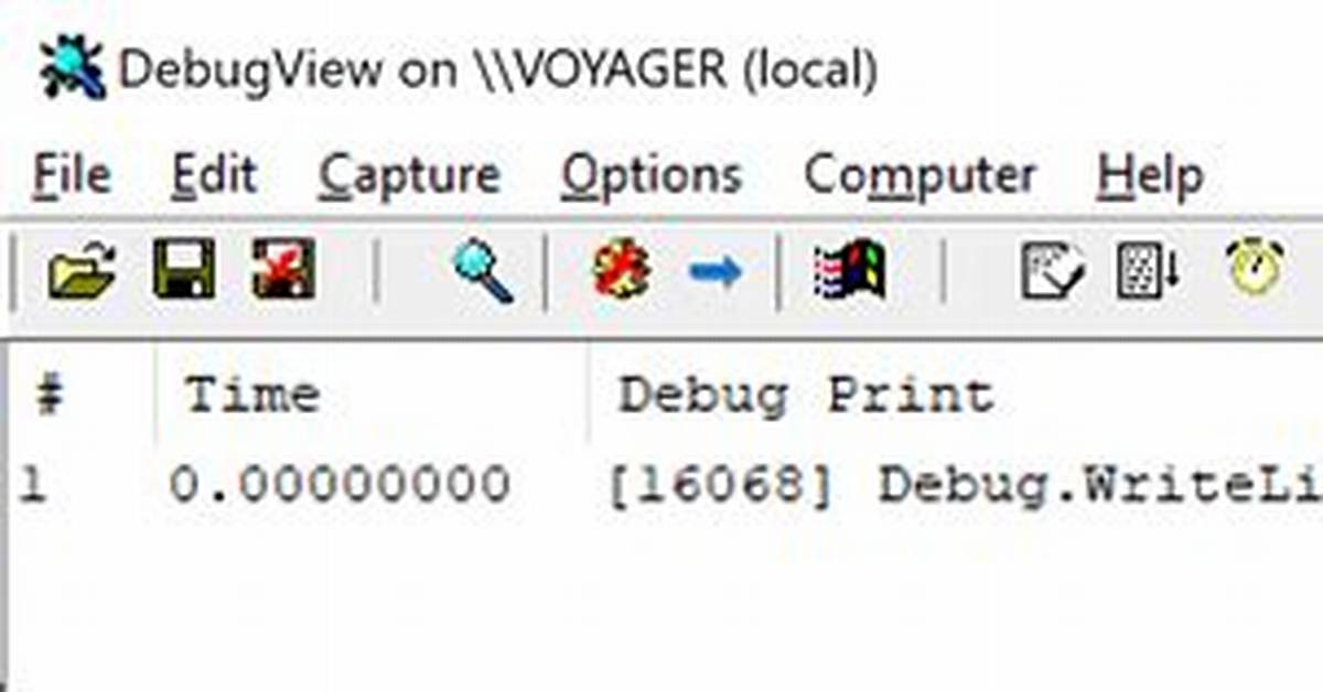 Logger. Logdebug vs Debug. Writeline