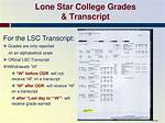Lonestar Transcript
