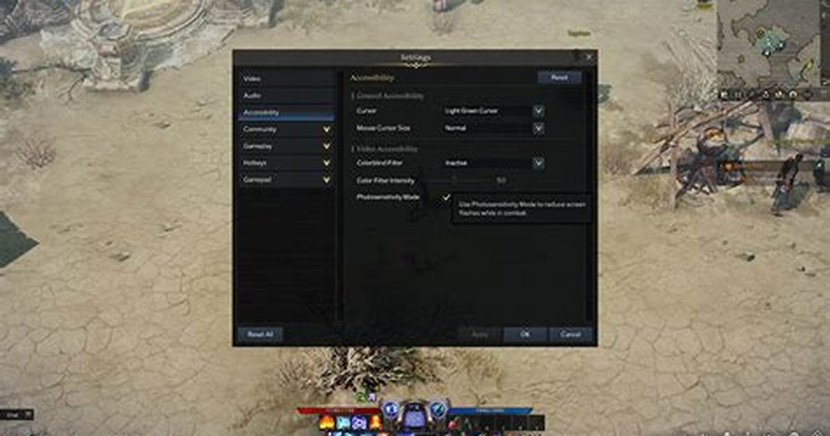 Lost Ark – Accessibility Options