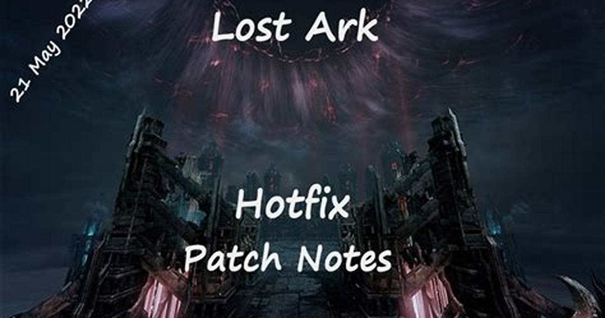 Lost Ark Hotfix Update Patch Notes for March 15