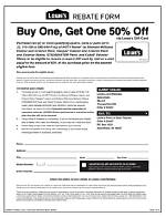 Lowes Rebate