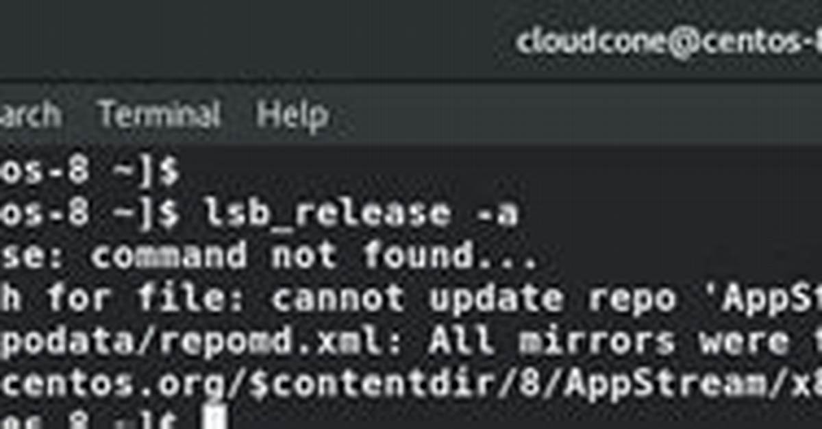 Lsb_Release Command Not Found