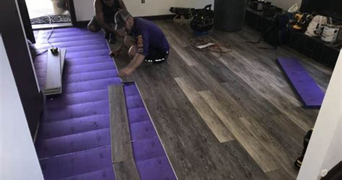 Lvp Underlayment