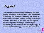 Lyra Meaning
