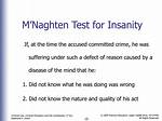 M Naghten Test