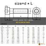 M3 Screw Dimensions