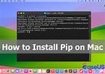 Mac Install Pip