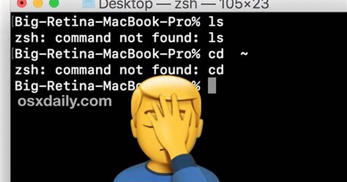 Mac Os X: at Command Not Working