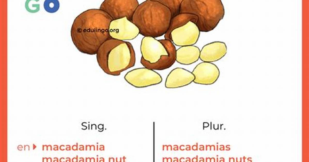 Macadamias for Example