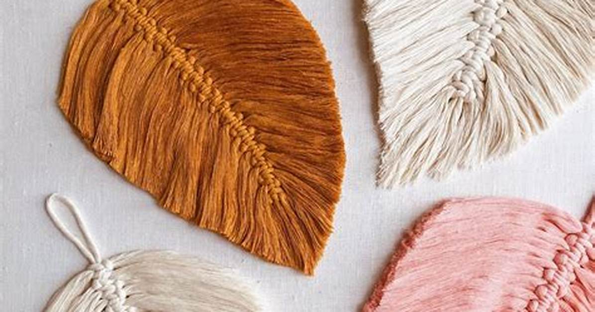 Macrame Feathers