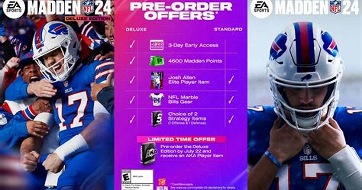Madden 24 | Release Date, Pre-Order and Latest News