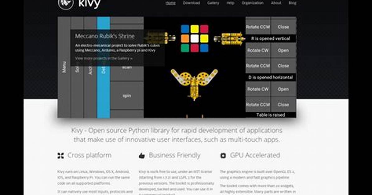 Mainapp(). Run() Python and Kivy
