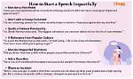 Make a Speech