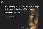 Make an Effort