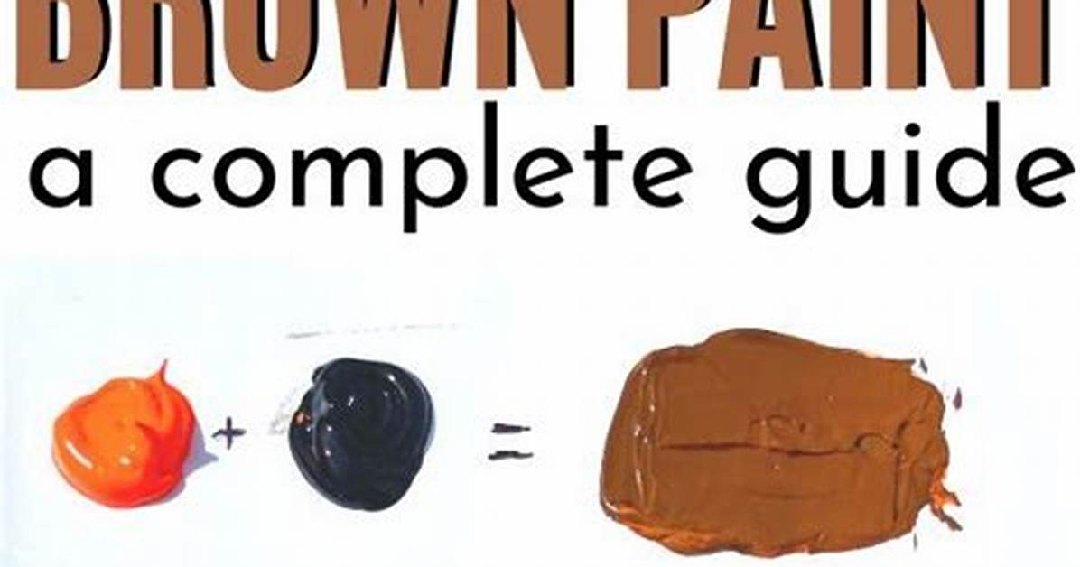 Make Brown Paint
