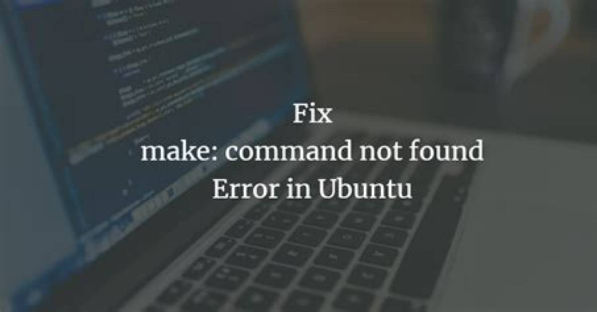 Make Command Not Working