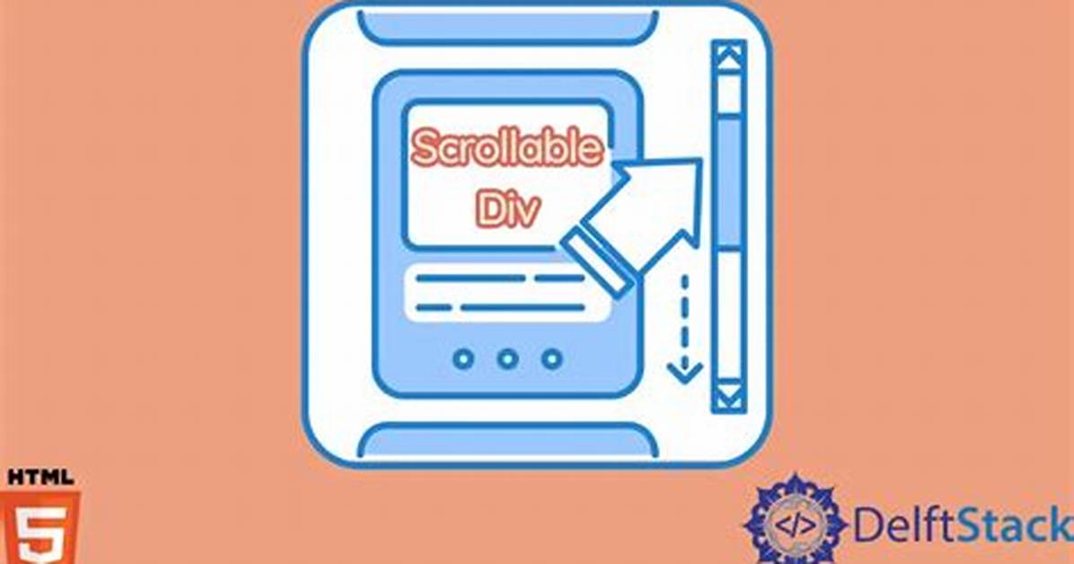 Make Div Scrollable