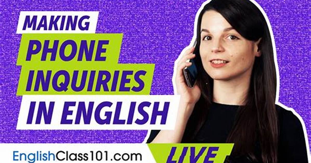 Make Inquiries