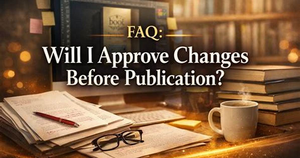 Makes Changes Before Publication